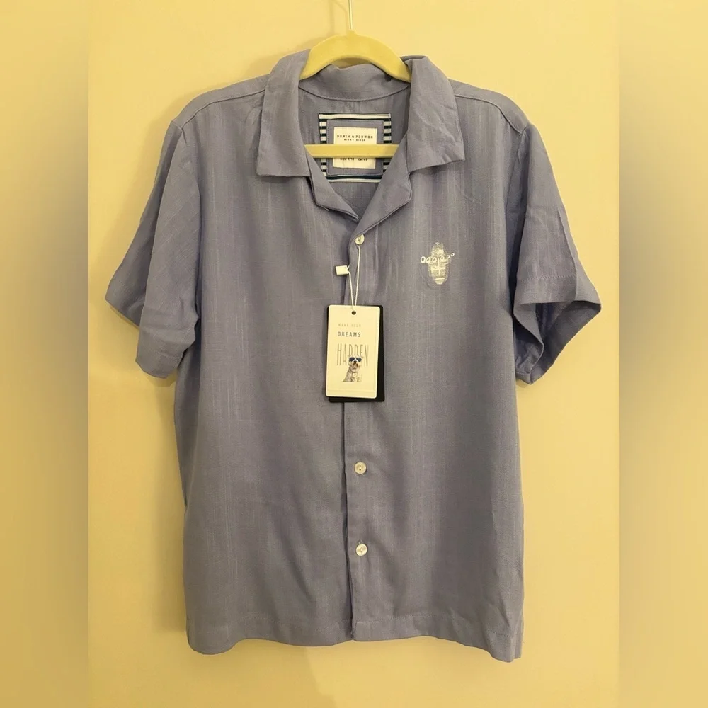 Polo by Ralph Lauren Blue Button Down Kids Shirt